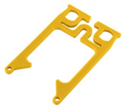 Safety clip, yellow, for connector, 09350029910