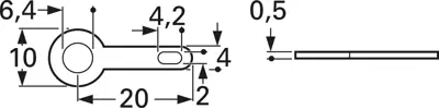 2068.68 Vogt Soldering Lugs