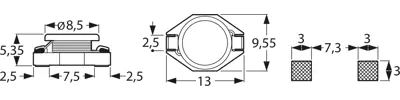 PISMHV-101M-04 Fastron Fixed Inductors Image 2