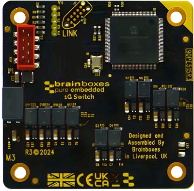 PE-515 BRAINBOXES Industrial ethernet switches Image 2
