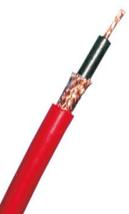 Coaxial cable, 45 Ω, SILI-SC 0.5/1.0, gray