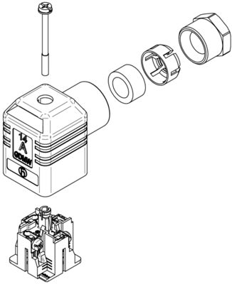 932547200 Hirschmann Automation and Control DIN Valve Connectors Image 2