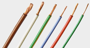 PVC-stranded wire, highly flexible, FlexiVolt-E, 0.25 mm², AWG 24, red, outer Ø 1.4 mm