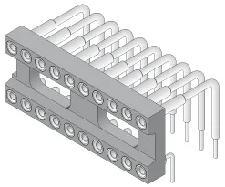 12 0218 000 16 MPE-GARRY Semiconductor Sockets, Holders