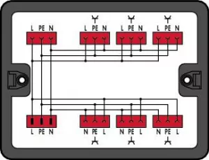 899-631/330-000 WAGO Flush-mounted Boxes, Junction Boxes