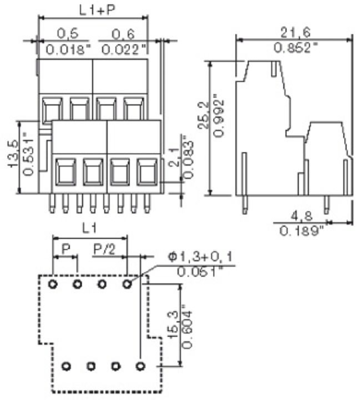 1768930000 Weidmüller PCB Terminal Blocks Image 2