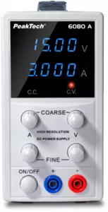 P 6080 A PeakTech Bench Power Supplies and Loads