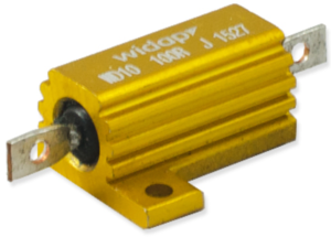 Wirewound resistor, 100 Ω, 15 W, ±5 %