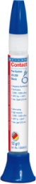 Cyanoacrylate adhesive 12 g syringe, WEICON CONTACT VA 250 BLACK 12 G