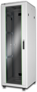 36 HE network cabinet, (H x W x D) 1787 x 600 x 600 mm, IP20, sheet steel, light gray, DN-19 36U-6/6-1