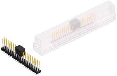 SL11SMD10442SBSM Fischer Elektronik PCB Connection Systems