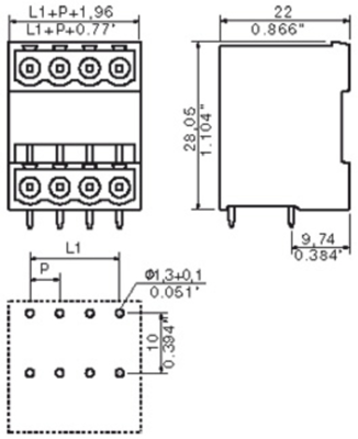1614380000 Weidmüller PCB Connection Systems Image 3