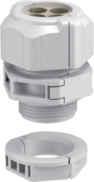 Cable gland, separable, M25, 31/35 mm, IP67, light gray, 2024931