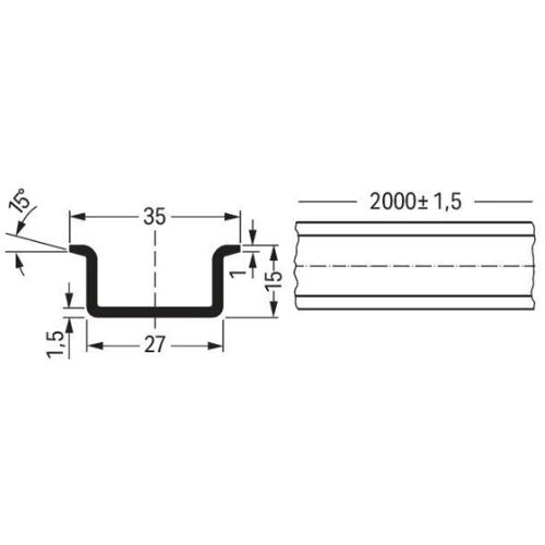 210-114 WAGO DIN Rails Image 2