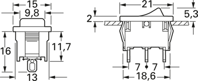 1803.6222 Marquardt Rocker Switches Image 2