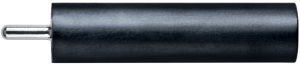 4 mm socket, pin connection, CAT II, black, LB 4-1.5 S NI / 5 / SW