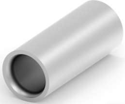 Butt connector, uninsulated, 34-35 mm², AWG 2, silver, 32.13 mm