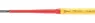 VDE interchangeable blade, 4 mm, slotted, BL 157 mm, L 157 mm, 05006503001