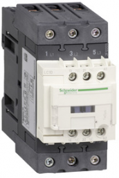 Power contactor, 3 pole, 40 A, 400 V, 3 Form A (N/O), coil 36 VDC, screw connection, LC1D40ACD