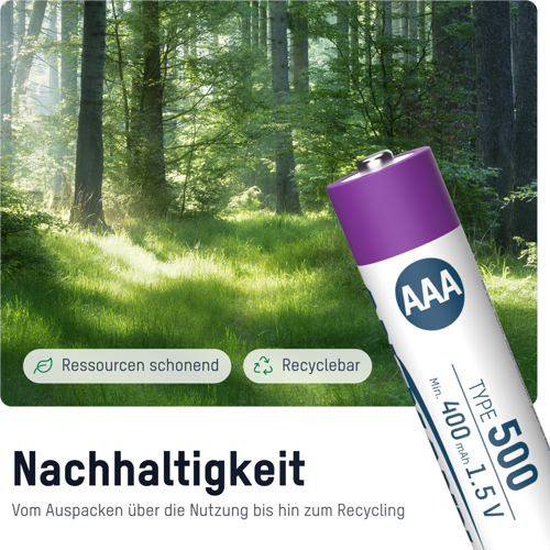 1311-0028 Ansmann Round Cell Batteries, 9V Block Batteries Image 5