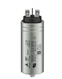 Motor film capacitor, 2 µF, ±5 %, 450 V (AC), PP, B32332B6205J071