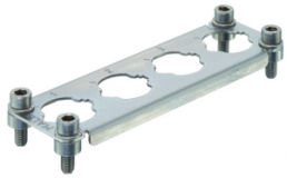 Holding frame, size 24B, die-cast aluminum, screw locking, 09110009927