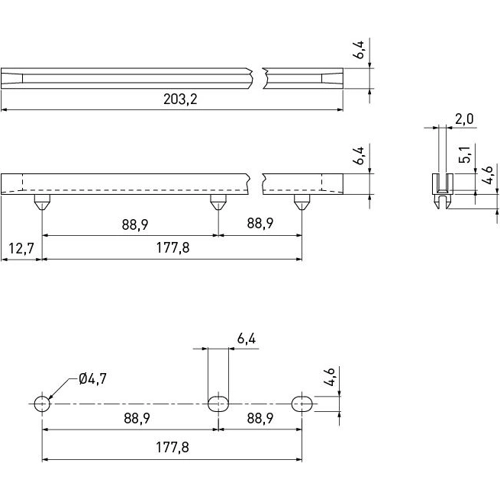 075.53.180 Ettinger PCB Fasteners Image 2