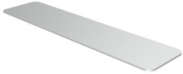 Aluminum label, (L x W) 60 x 15 mm, silver, 200 pcs