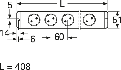 03.000.334.2 Vertiv Power Outlet Strips and Cable Drums Image 2