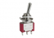 Toggle switch, 1 pole, latching, On-On, 5 A/125 VAC, 28 VDC, 2 A/250 VAC, silver-plated