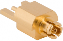 SMPM plug 50 Ω, solder connection, straight, 925-127P-51P