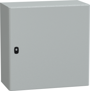 Door, (H x W x D) 600 x 600 x 300 mm, IP66, steel, light gray, NSYS3D6630