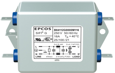 B84112G0000B030 TDK (EPCOS) Interference suppression filter