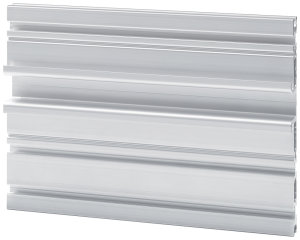 DIN rail, unperforated, 150 x 22.5 mm, W 530 mm, aluminum, galvanized, 6ES7193-6MR00-0BA0