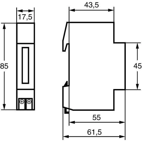 BG 70.18 12-48 V Hugo Müller Operating hours counter Image 2