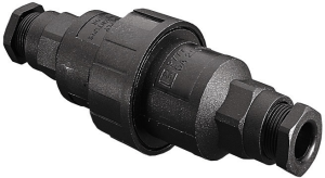 Cable connector, waterproof, IP68, Cat. 6A