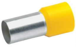 Insulated Wire end ferrule, 70 mm², 37 mm/21 mm long, DIN 46228/4, yellow, 48121