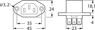 6182.0006 SCHURTER Device Connectors Image 3