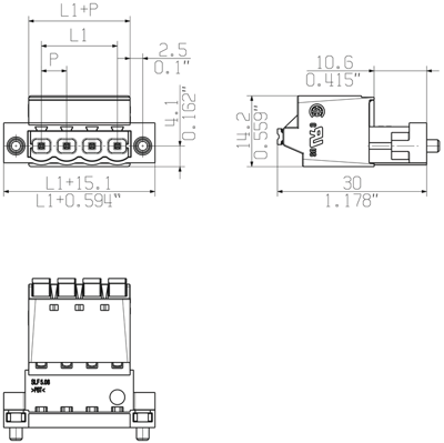 1336110000 Weidmüller PCB Connection Systems Image 3