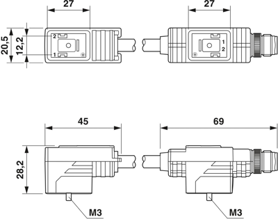 1458318 Phoenix Contact Sensor-Actuator Cables Image 2