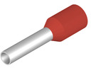 Insulated Wire end ferrule, 1.5 mm², 14 mm/8 mm long, red, 9005840000