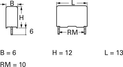 B32921C3683M000 TDK (EPCOS) Film Capacitors Image 2