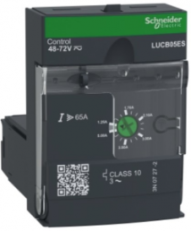 Extended control unit LUCB, class 10, 1.25-5A, 48-72 VDC/AC for power socket LUB12/LUB32/LUB38/LUB120/LUB320/LUB380/reversing contactor switch LU2B12ES/LU2B32ES, LUCB05ES