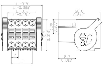 1001280000 Weidmüller PCB Connection Systems Image 3