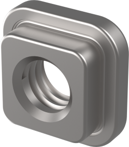 Square nut, M4, stainless steel, 24560-140
