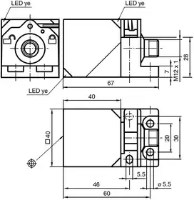 182171 PEPPERL+FUCHS Proximity Switches, Reed switches
