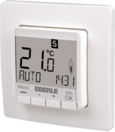 Flush-mount thermostat, programmable FIT 3R