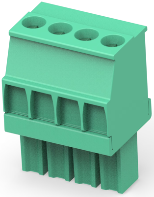 1986371-4 TE Connectivity PCB Terminal Blocks Image 1