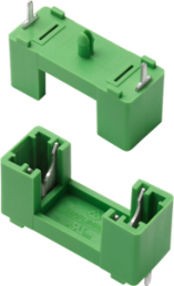Open fuse-holder, 5 x 20 mm, 6.3 A, 250 V, PCB mounting, 0PTF0077P