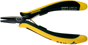 ESD-Flat nose pliers, L 130 mm, 70 g, 3-682-15